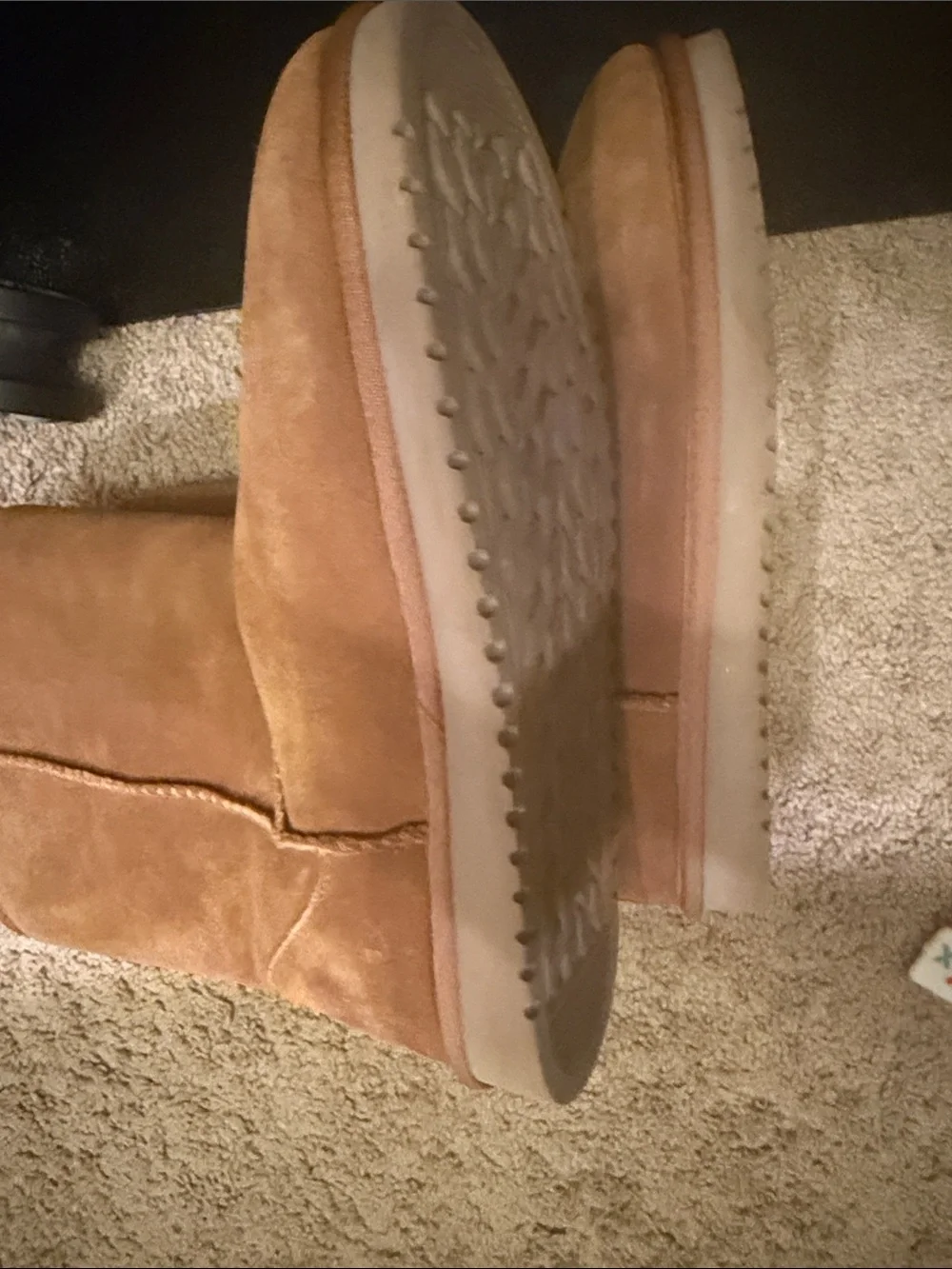 Koolaburra Chestnut Tan Suede Winter Boots